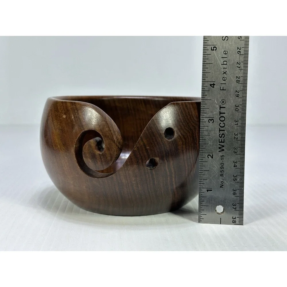 Wooden Premium Yarn Bowl 5